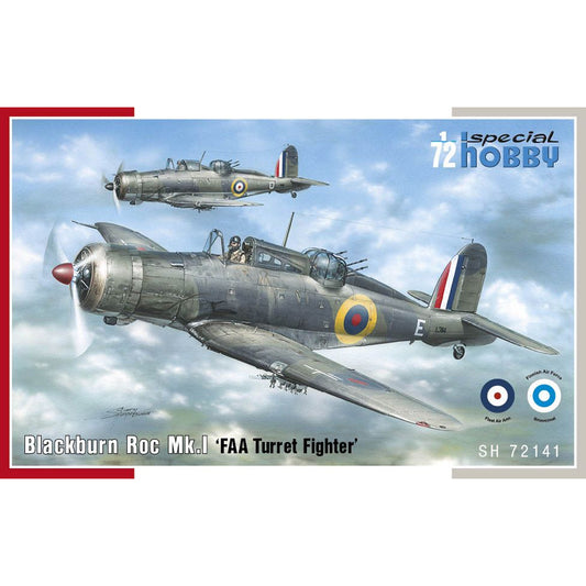Special Hobby 72141 Blackburn Roc Mk.I FAA Turret Fighter 1:72 Model Kit