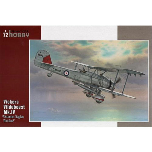 Special Hobby 72243 Vickers Vildebeest Mk.IV Perseus Engine Vers 1:72 Model Kit
