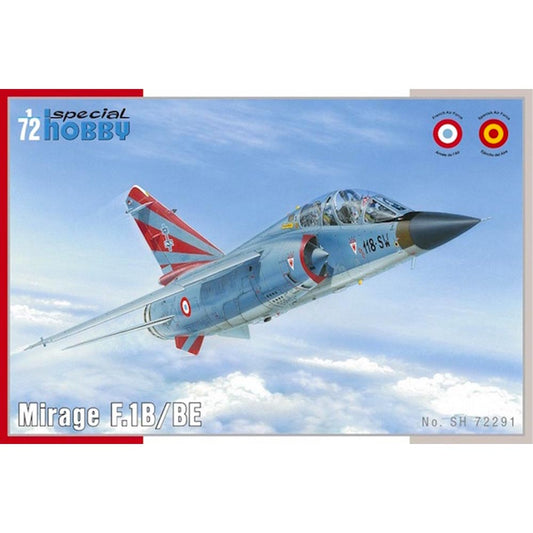 Special Hobby 72291 Dassaut Mirage F.1B/BE 1:72 Plastic Plane Model Kit