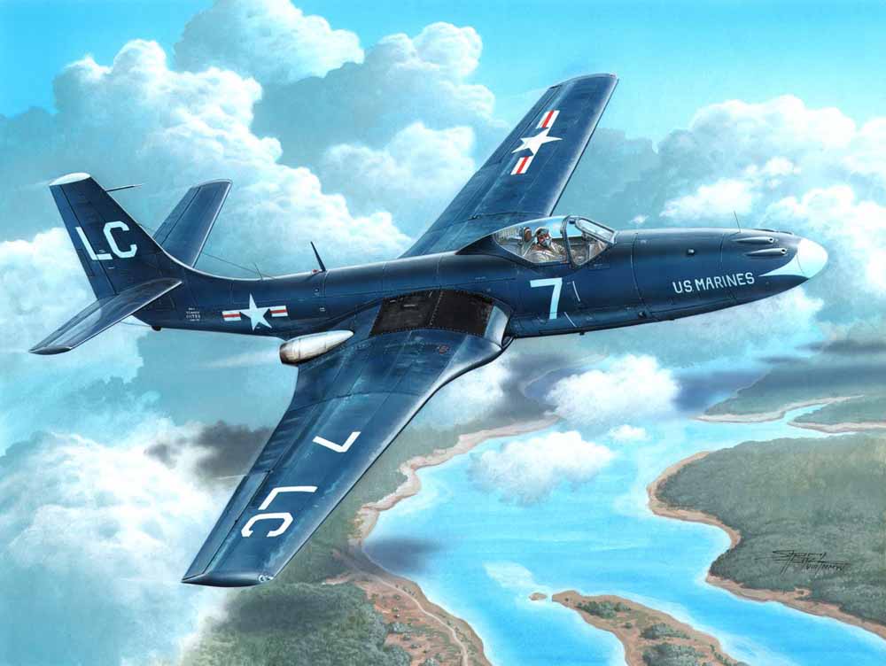 Special Hobby 72335 FH-1 Phantom MARINES First Jet 1:72 Aircraft Model Kit