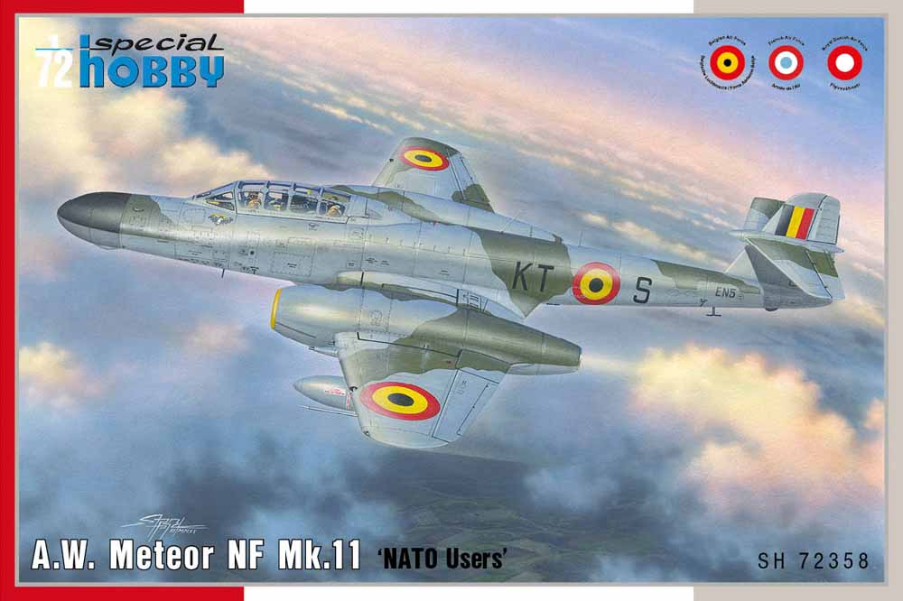 Special Hobby 72358 A.W. Meteor NF Mk.11 1:72 Aircraft Model Kit