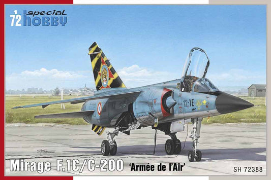 Special Hobby 72388 Mirage F.1C/C-200 Armée de lAir 1/72 1:72 Aircraft Model Kit