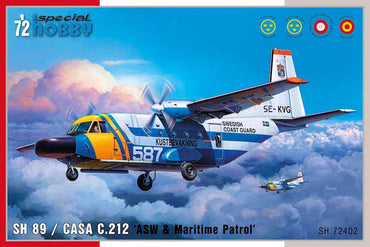 Special Hobby SH72402 1:72 Tp 89/CASA C.212 ASW Maritime