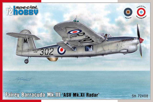 Special Hobby 72408 Fairey Barracuda Mk.III ASV Mk.XI Radar 1/72 1:72 Model Kit