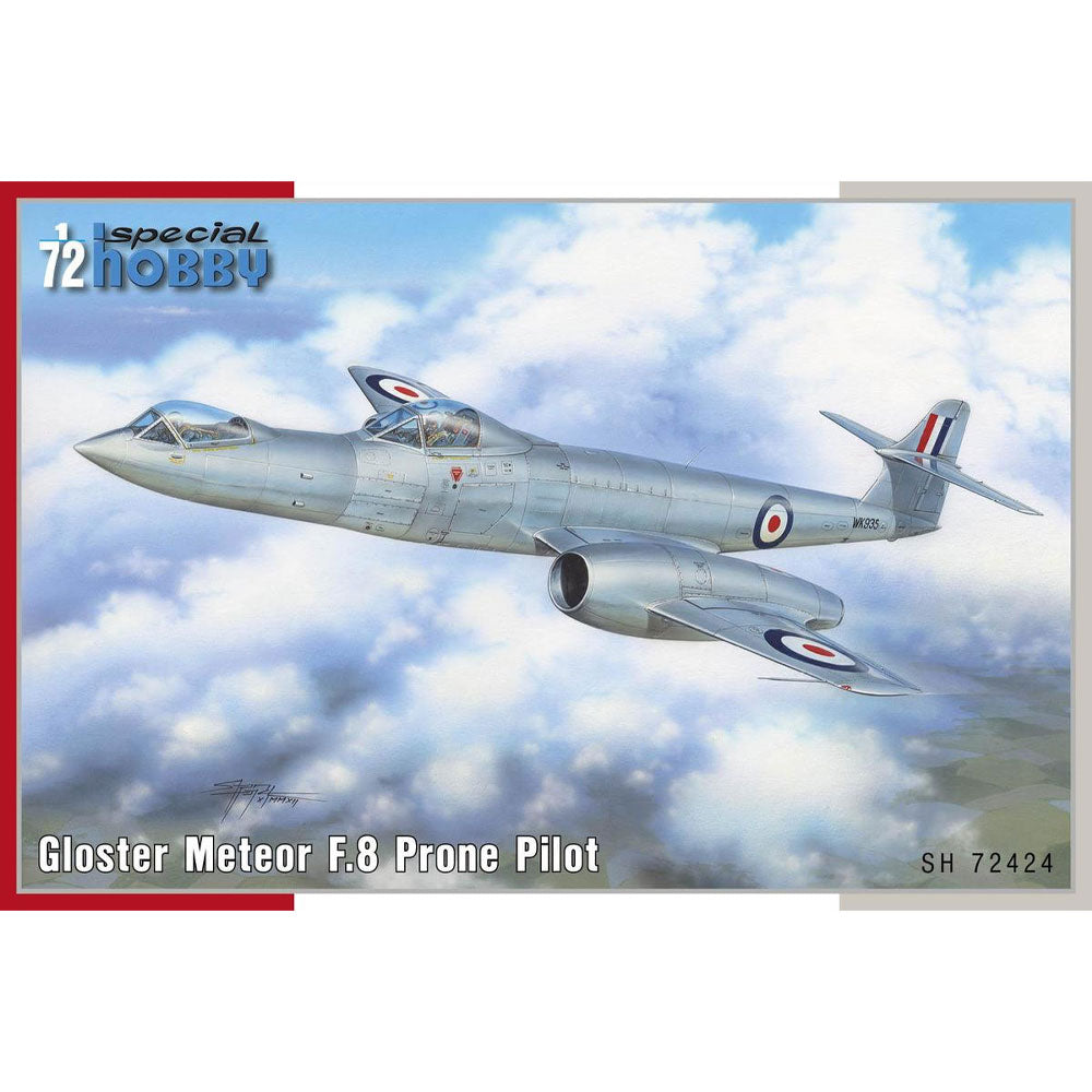 Special Hobby 72424 Gloster Meteor F.8 Prone Pilot 1:72 Plastic Model Kit