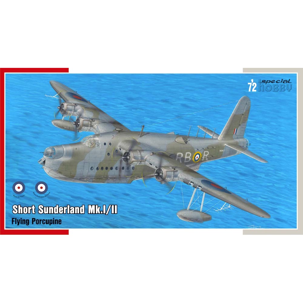 Special Hobby 72438 Short Sunderland Mk.I/II Flying Porcupine 1:72 Plane Model Kit