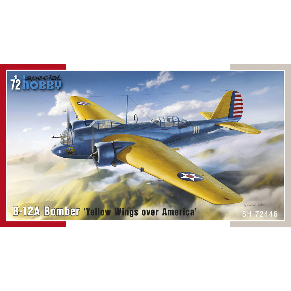Special Hobby 72446 B-12A Bomber 'Yellow Wings over America' 1:72 Model Kit