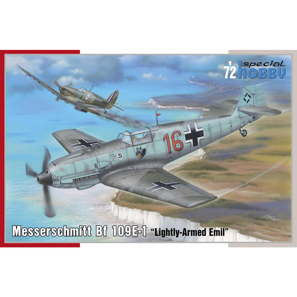 Special Hobby 72454 Messerschmitt Bf 109E-1 1:72 Plastic Model Aircraft Kit