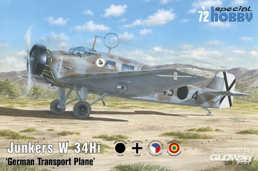 Special Hobby 72491 Junkers W 34Hi German Transport Plane 1:72 Model Kit