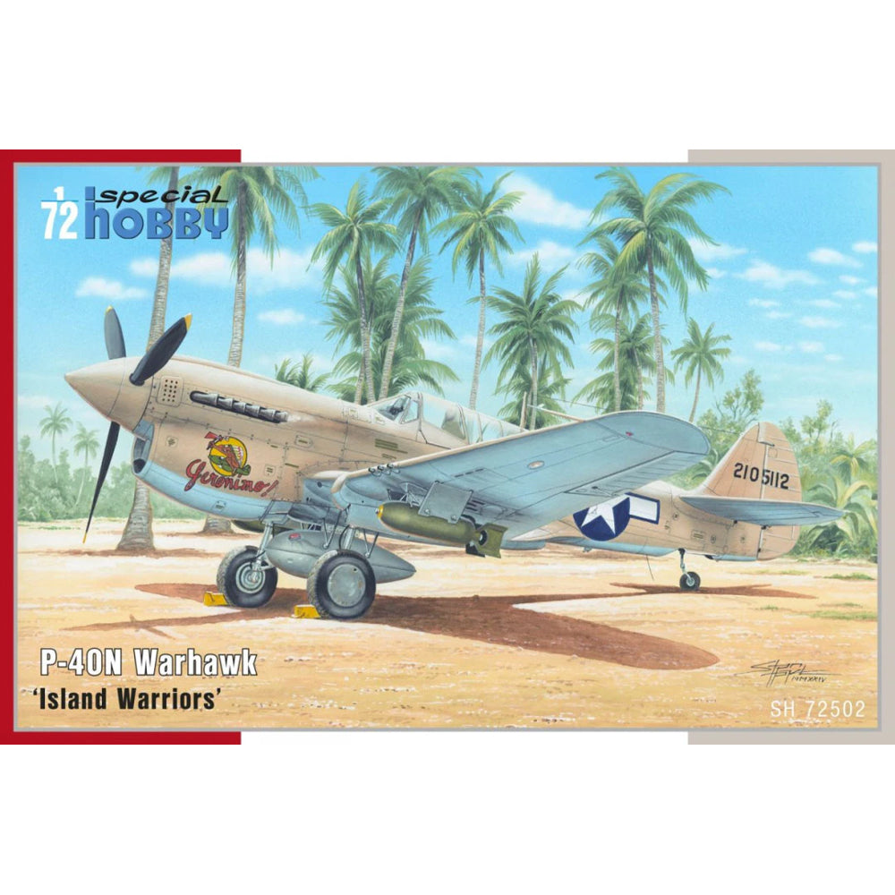 Special Hobby 72502 Curtiss P-40N Warhawk 'Island Warriors' 1:72 Model Kit