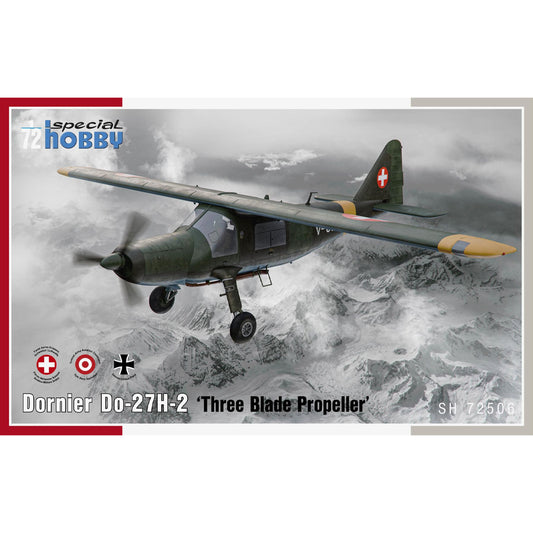 Special Hobby 72506 Dornier Do-27H-2 'Three Blade Propeller' 1:72 Model Kit