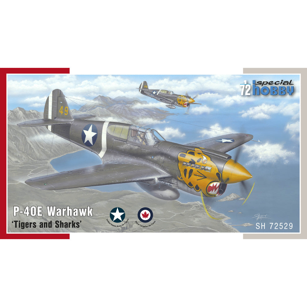 Special Hobby 72529 Curtiss P-40E Warhawk 'Tigers & Sharks' 1:72 Model Kit