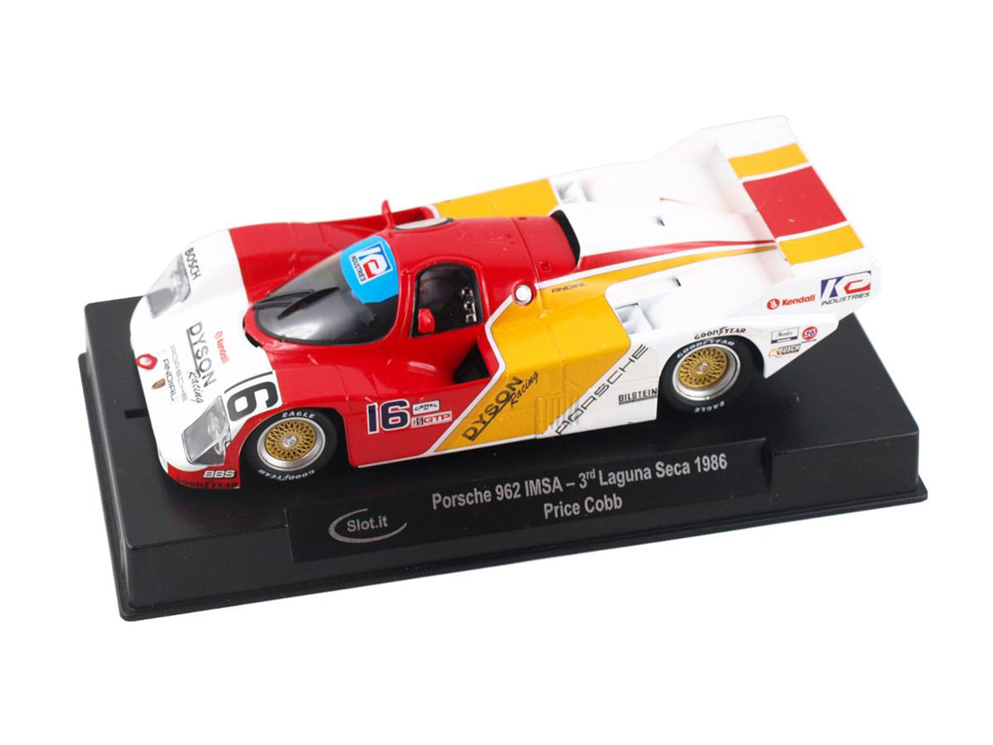 Slot It P962 IMSA No.16 3rd Laguna Seca 1986 Price Cobb SICA25G 1:32