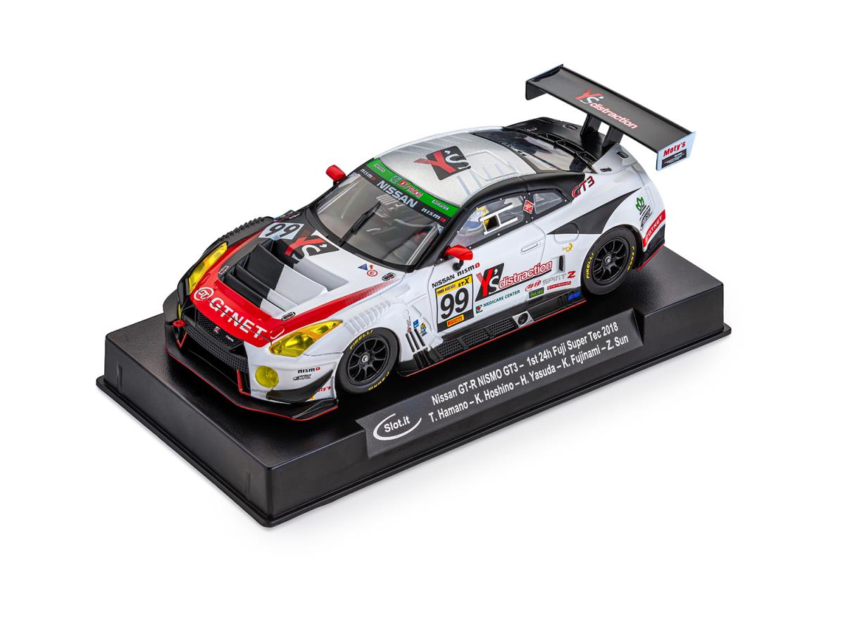 Slot It Nissan GT-R NISMO GT3 No.99 1st 24hr Fuji Super Tec 2018 SICA49D 1:32