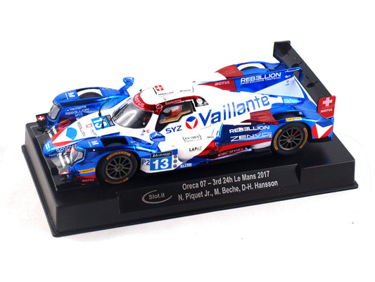 Slot It O07 3rd Le Mans 2017 Piquet Jnr/Beche/Hansson SICA55D 1:32
