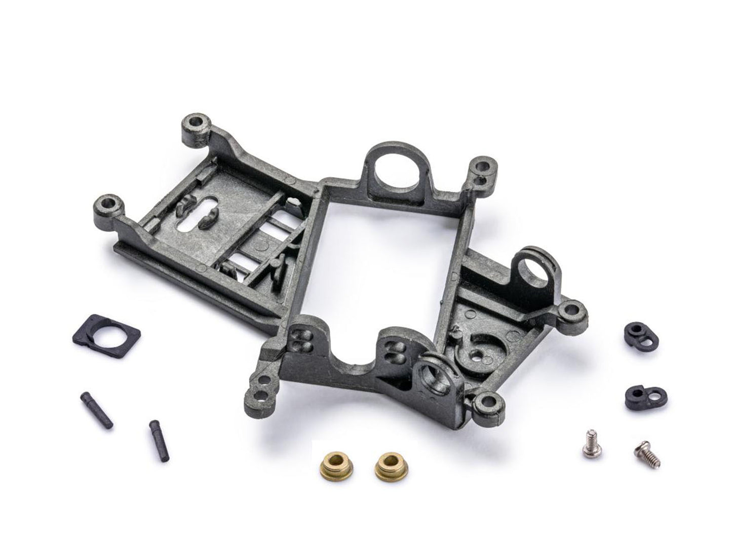 Slot It AW Motor Mount 1.25mm Offset EVO6 Carbon Fibre (Bearing) SICH124 1:32