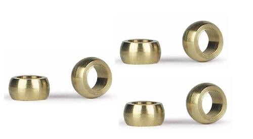 Slot It Brass Spherical Bushings (6) 1:32 CH14
