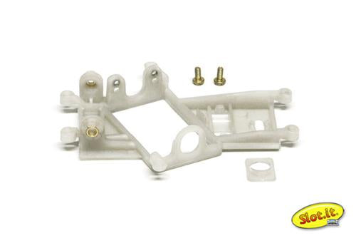 SLOT.IT AW LMP 1.0mm Offset Boxer/Flat Motor Mount EVO6 Medium SICH74