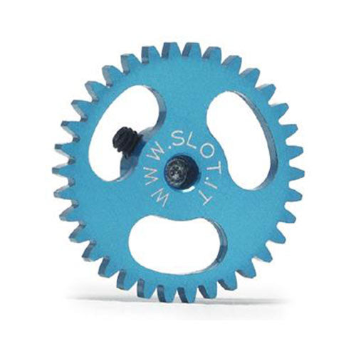 SLOT.IT 34 Teeth Lightened Hex Screw M2 Ergal 18mm SIGS1834