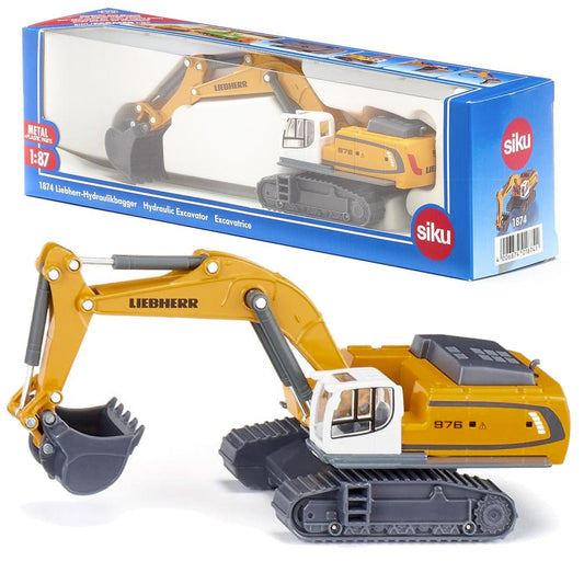 Siku 1874 Liebherr Hydraulic Excavator 1:87 Diecast Model
