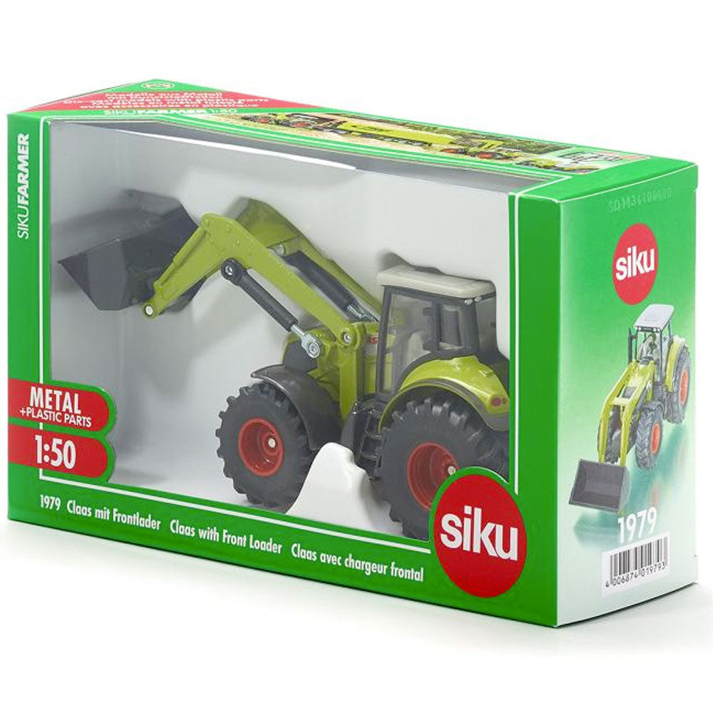 Siku Claas with Front Loader Diecast Model Toy 1979 1:50