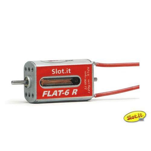 SLOT.IT Flat6 R 22K Open Can Motor 7.3mm Front Shaft Length SIMN11H-2