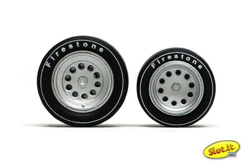 Slot It Wheel Inserts 33/3 Type For PA24/33 (4) SIPA41 1:32