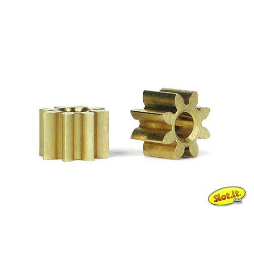 SLOT.IT Pinions 8 Teeth 5.5mm (2) SIPI08