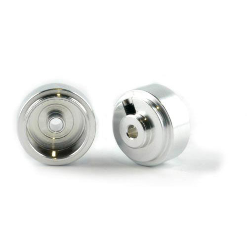 SLOT.IT Aluminium 14.3x8x1.5mm Wheels M2 Grub Silver 1.2g (2) SIW14308015A