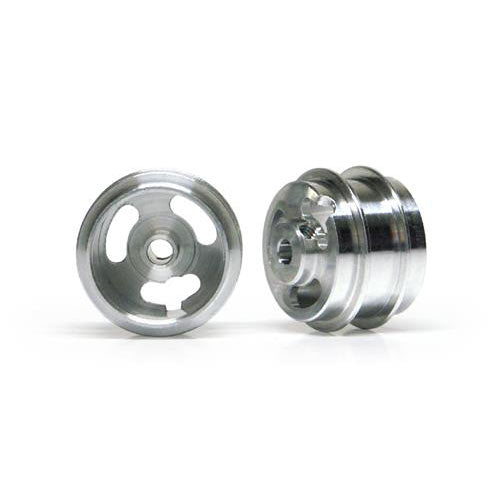 SLOT.IT Al 15.8x10x1.5mm Wheels M2 Grub Dbl Shoulder 1.3g (2) SIW15810215AF