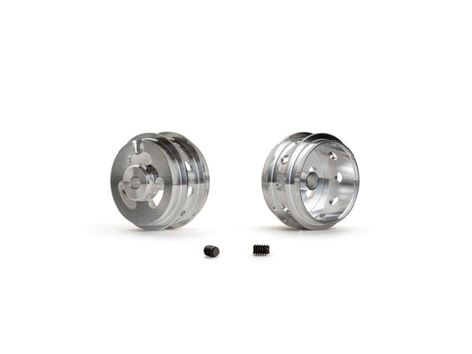 Slot It AL 17.3 x 9.75 x 1.5mm Wheels M2 Grub (2) SIW17309715AH 1:32