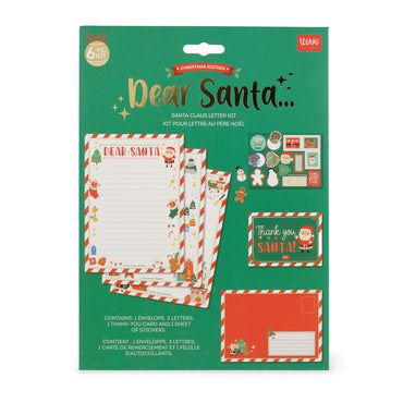 Legami Dear Santa… Santa Claus Letter Christmas List Kit
