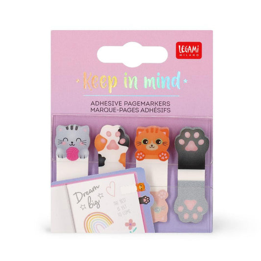 Legami Keep In Mind: Kitty Adhesive Pagemarkers