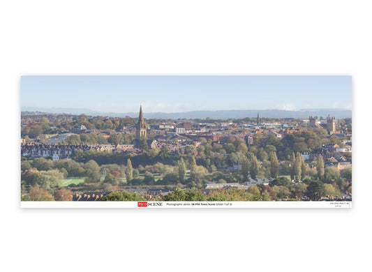 PECO SKP-06 Photographic Town Scene Backscene