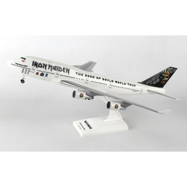 Sky Marks Iron Maiden Boeing 747-400 w/Gear 1:200 Model Plane SKR899