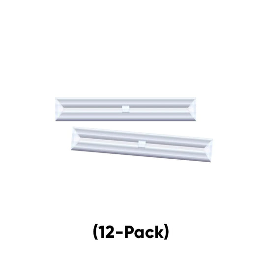 PECO SL-11 Insulated Rail Joiners (12x) for Code 100 Streamline OO/HO Track