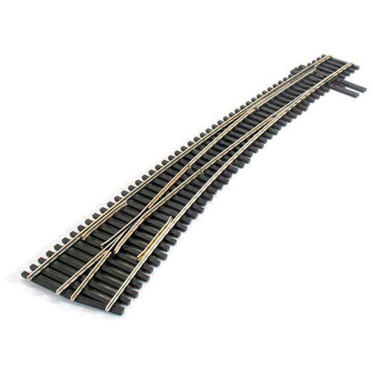 PECO SL-8377 Streamline No.7 L/H Insulfrog Curved Turnout HO/OO Gauge Track