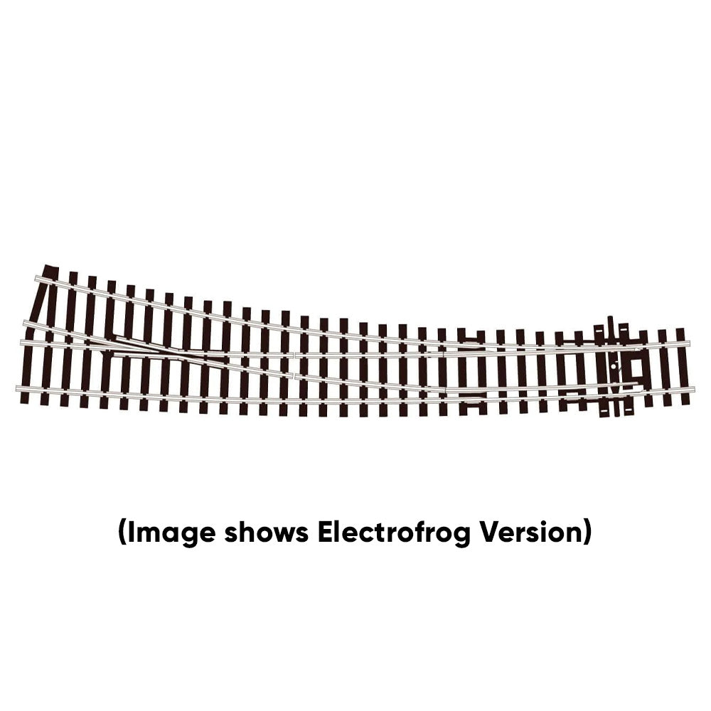 PECO SL-86 Turnout Curved Double Radius R/H Streamline OO/HO Track