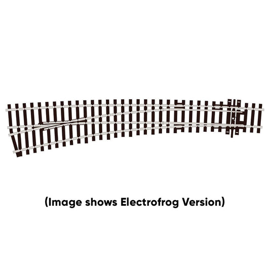 PECO SL-87 Turnout Curved Double Radius L/H Streamline OO/HO Track
