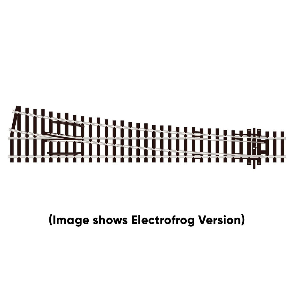PECO SL-88 Turnout Large Radius R/H Streamline OO/HO Track