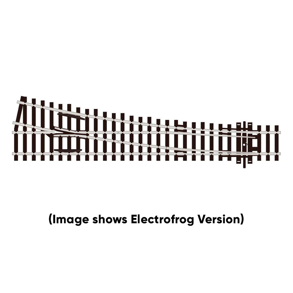 PECO SL-95 Turnout Medium Radius R/H Streamline OO/HO Track