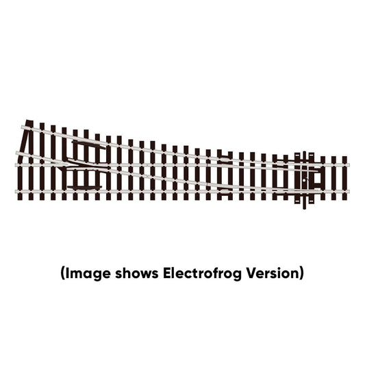 PECO SL-95 Turnout Medium Radius R/H Streamline OO/HO Track