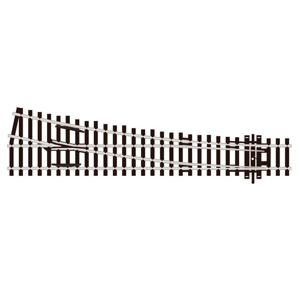 PECO SL-E95 Turnout Medium Radius R/H Electrofrog Streamline OO/HO Track