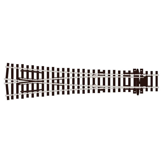 PECO SL-E98 Y-Turnout Large Radius Electrofrog Streamline OO/HO Track