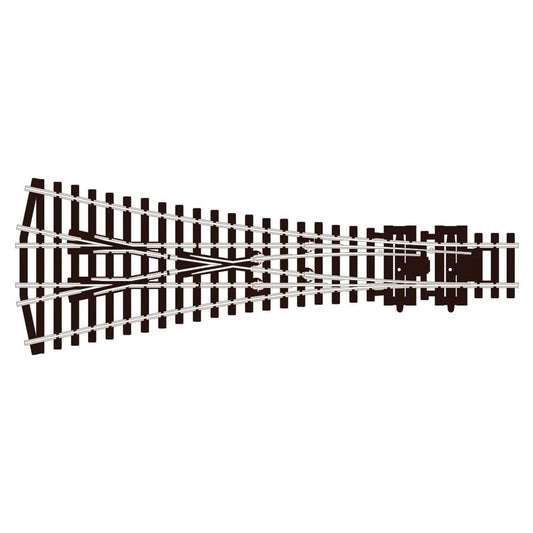 PECO SL-E99 Turnout 3-Way Medium Radius Electrofrog Streamline OO/HO Track