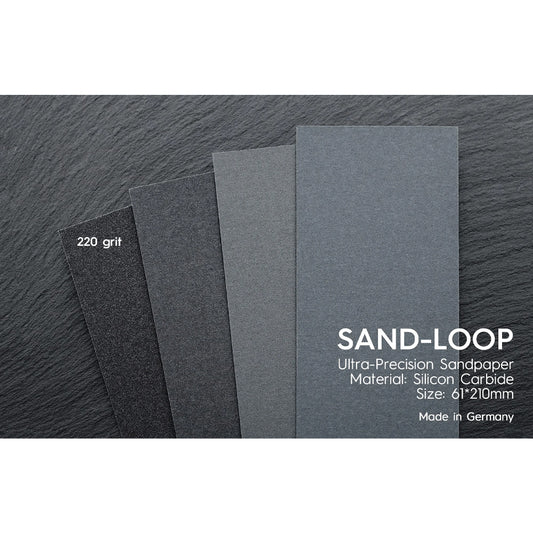 Gunprimer SAND-LOOP FLAT 220 Grit (2pcs) Ultra-Precision Sandpaper