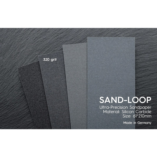 Gunprimer SAND-LOOP FLAT 320 Grit (2pcs) Ultra-Precision Sandpaper