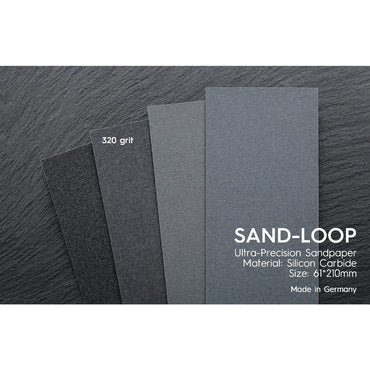 Gunprimer SAND-LOOP FLAT 320 Grit (2pcs) Ultra-Precision Sandpaper
