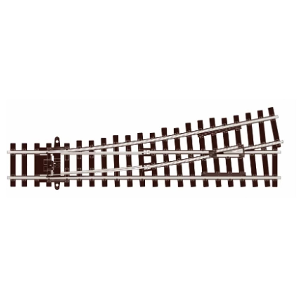 PECO SL-U1292 Streamline Code 55 Small Radius L/H Turnout TT:120 Gauge