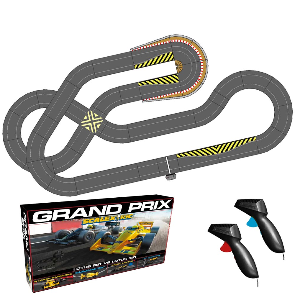 SCALEXTRIC Bundle SL1 2023 C1432 Grand Prix Lotus 98T 99T Race Set Jadlam Layout